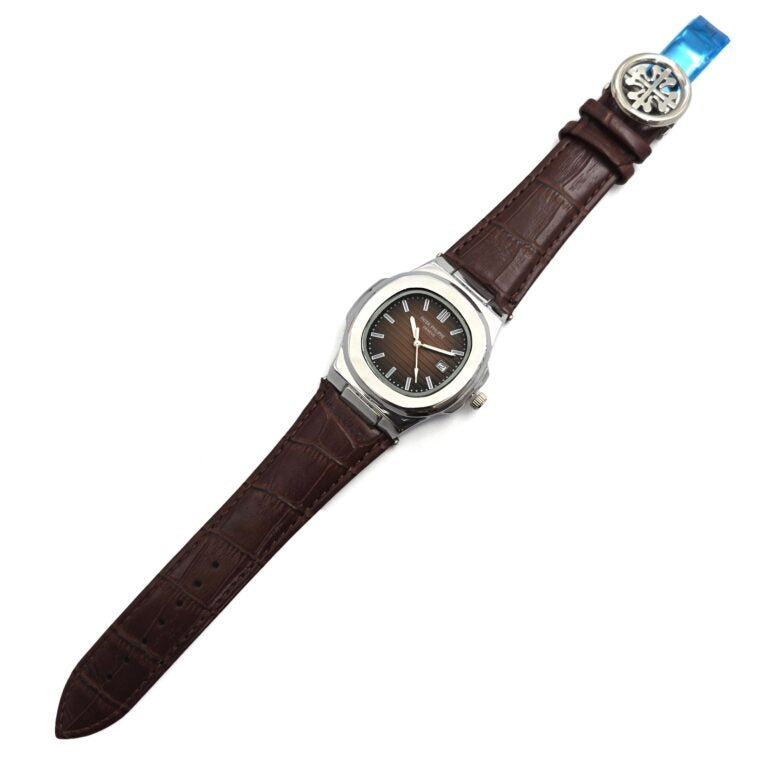 Patek Phillip Brown Strap With Brown Dial